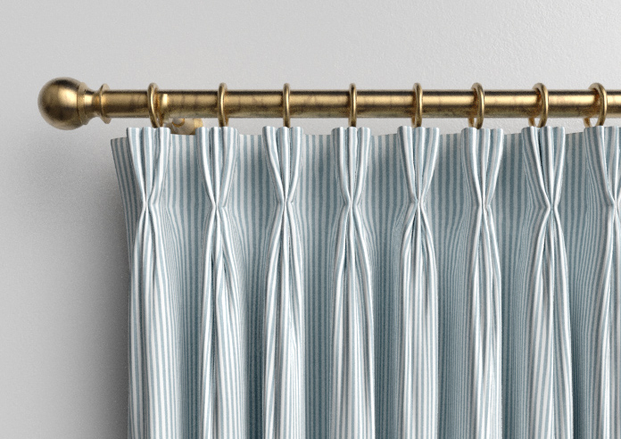 Nautical Stripes, Blue Sails - Made to Measure Curtains - Image 11